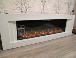 Линейный электрокамин Line WT