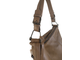 (АРТИКУЛ: 10152/52) СУМКА МЕШОК ЖЕНСКАЯ, НЕБОЛЬШАЯ, НАТУРАЛЬНАЯ КОЖА, ЦВЕТ "КОФЕ С МОЛОКОМ", РУЧКА И РЕМЕНЬ ЧЕРЕЗ ПЛЕЧО *