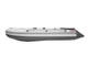 Моторная лодка ПВХ Hunter Keel 3000 Белый-Графит