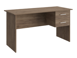 Стол офисный ОФ-113К с тумбой ОФ-21 Дуб Крафт табачный