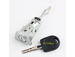 Фиксатор цилиндр личинка сердцевина замка левой правой двери автомобильной двери для Volkswagen audi