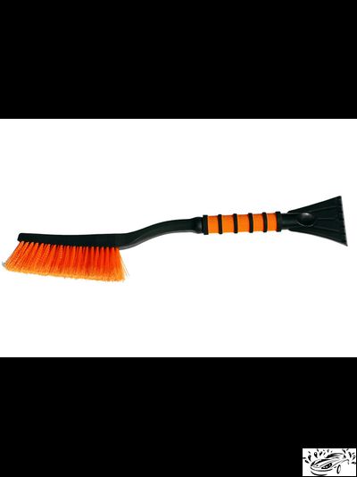 Щетка для снега со скребком City Up СА-65 поролоновая ручка