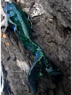 Рыба Древних. Необычный кулон с морским существом (украшение в морском стиле)