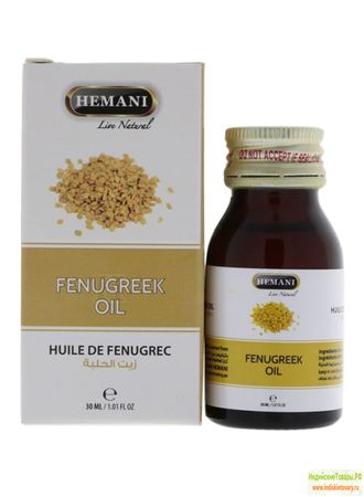 Масло &quot;ХИЛЬБЫ&quot; от &quot;HEMANI&quot; (Fenugreek Oil, Hemani) 30 мл
