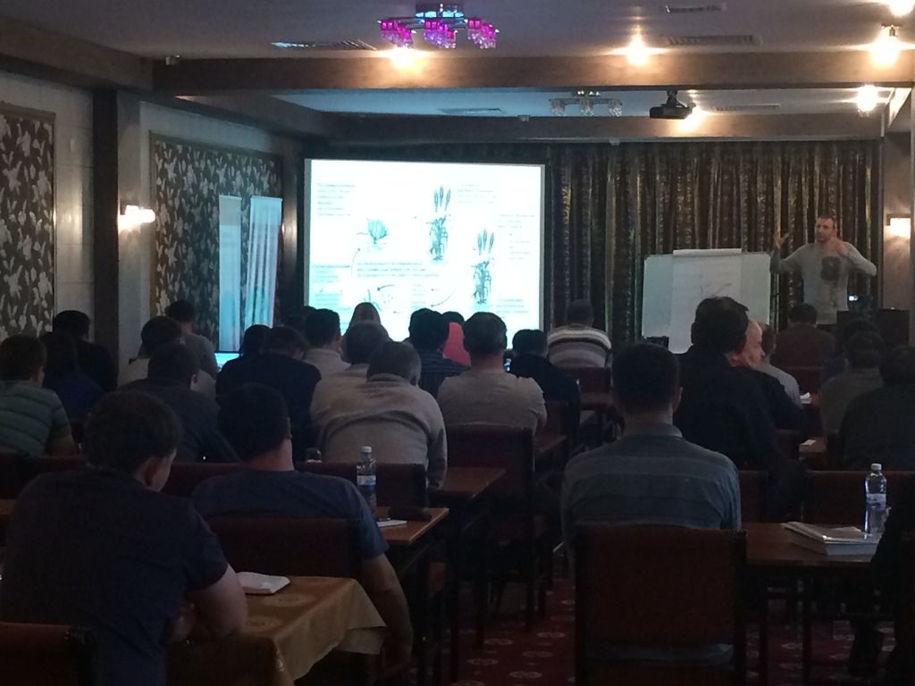 Nikolay Zelenskii met with Kazakh farmers in the educational seminars of CJSC &laquo;Avgust&raquo; November 16, 