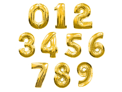 Цифры Золотые