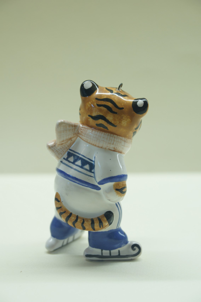 Тигрёнок на коньках