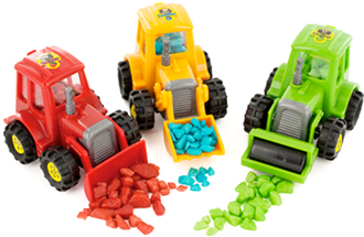 Кидсмания Bubble Dozer Бульдозер Жевательная резинка 7 гр (12 шт)