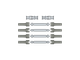 !АНАЛОГ! Universal Joints/ 4x 2405, 8x92906, 2x62520c01, n/a (UJ1) / 14 шт.