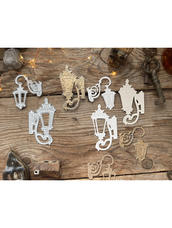 Набор ножей для вырубки «Ночь, улица, фонарь, аптека»