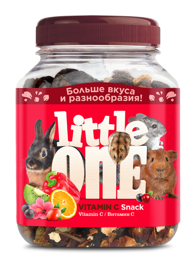Little One лакомство для грызунов Витамин С, 180 г