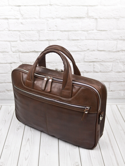 Сумка для ноутбука Montesano Premium brown (арт. 1006-53)