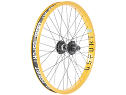 Купить колесо заднее G-Sport Elite 20" (жёлтое) для BMX велосипедов в Иркутске