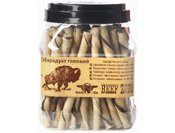 Green Cuisine "Телячий твистер из кожи и мяса" ТУБА 70шт