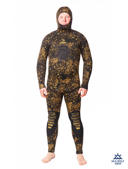 Гидрокостюм неопрен 7мм Sargan "СИВУЧ КАМО RD2.0" р.L-52