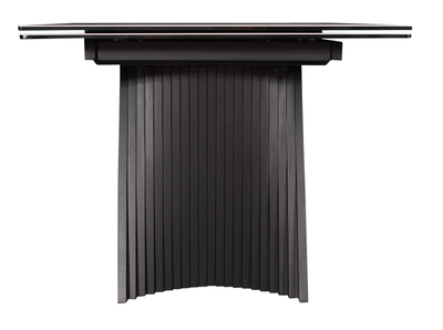 VIVALDI черный / керамика мрамор 200(+50+50)x100