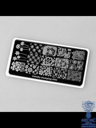 Пластина Swanky Stamping 011