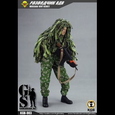 Разведчик ВДВ - коллекционная фигурка 1/6 KGB-003 Russian VDV Scout - KGB Hobby