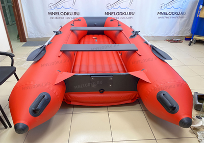 Таймень LX 3600 НДНД красный/черный транец