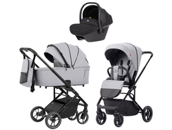 Коляска 3в1 Carrello Alfa Feather Grey 2024 (Nova)