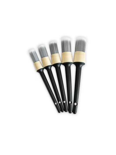 Кисточки с мягким искусственным ворсом, комплект 5 шт.  Au-259