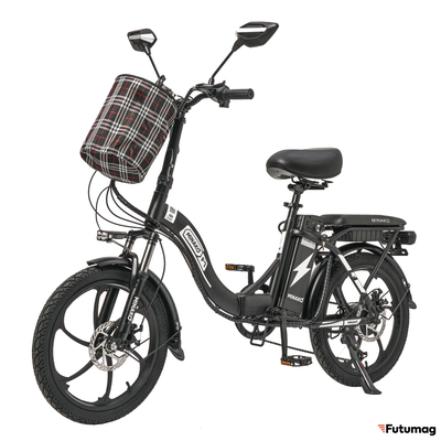 Электровелосипед Minako F7 черный
