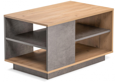 Арчи Стол журнальный 12.01 Дуб Золотой CRAFT,Камень Темный U3705