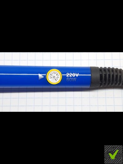 Паяльник 60Вт с регулировкой температуры с керамическим нагревателем