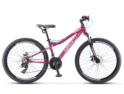 NRG Gazellel 26"(сталь, 21скорость, диск. тормоза) (розовый)