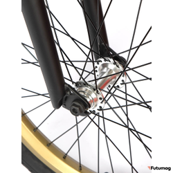 Велосипед BMX TechTeam Twen зеленый хром-молибден