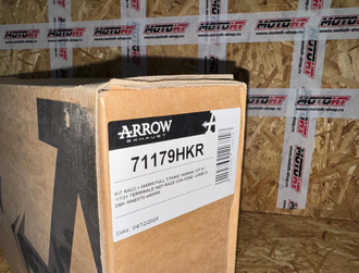 Глушитель Arrow Indy-Race титановый с стальным пайпом 71179HKR