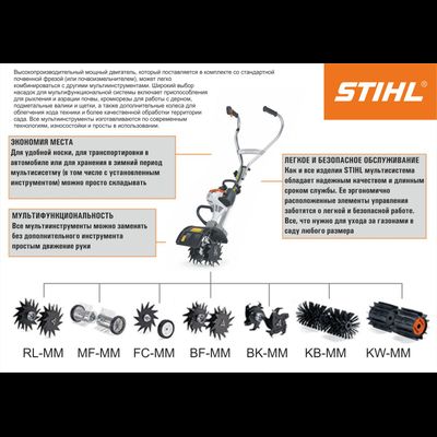 МультиМотор STIHL MM 55 Снято с продажи
