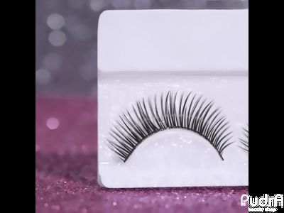 Ресницы накладные, с клеем, цвет чёрный, P14