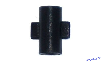 Адаптер двойной внутренний, 6мм