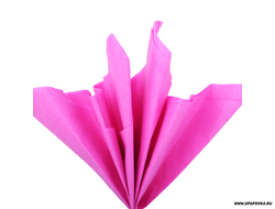 Бумага тишью 76х50 см 10 листов Ярко-розовый