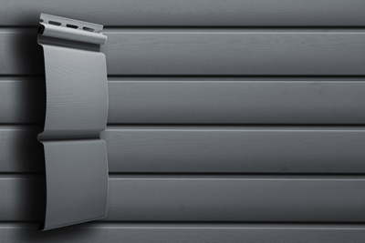 БЛОК-ХАУС 3,0 GL Amerika D4,8 - ИМИТАЦИЯ СРУБА ИЗ БРУСА, ЦВЕТ Графит