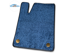 Накладки - коврики из текстильного ворса ЭЛИТ синие