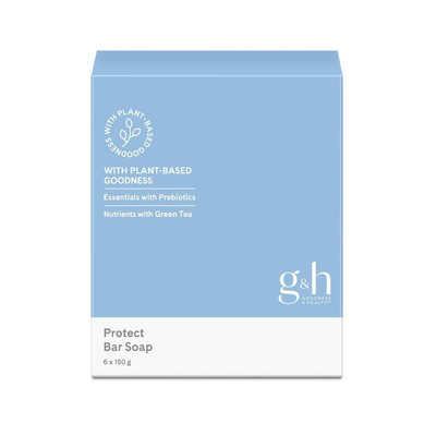g&h Мультифункциональное мыло для очищения и защиты кожи, 6x150 г.