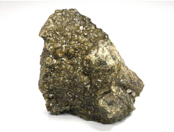 Гранат зеленый (Андрадит) на породе, Россия, Дальнегорск (70*47*38 мм, 147 г) №26877