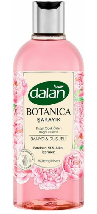 Dalan Гель для душа Botanica пион, 500 мл