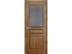Дверь межкомнатная - Валенсия (ОРЕХ АНТИЧНЫЙ)