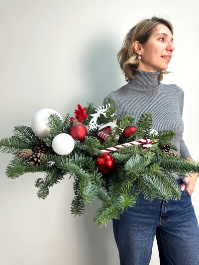 Новогодняя композиция № 1143