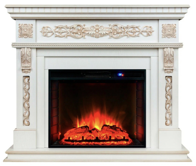 Электрокамин Estella WT с очагом Sparta 25.5 LED