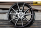 Комплект дисков R15 7,0J ET+40 4*100/4*114,3 Shogun S10 Черный глянец с полированными лучами (S152)