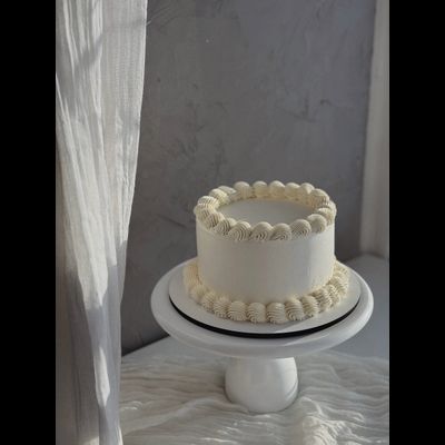 Торт без декора