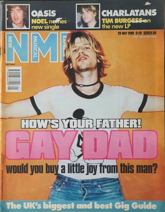 NME Magazine 29 May 1999 Dad, Oasis, Chaplatans Cover, Иностранные музыкальные журналы, Intpressshop