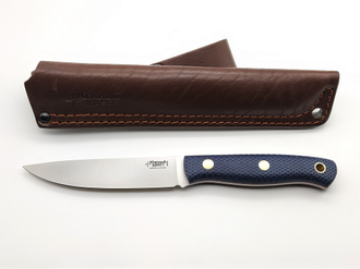 Нож Slender S сталь N690 синяя микарта