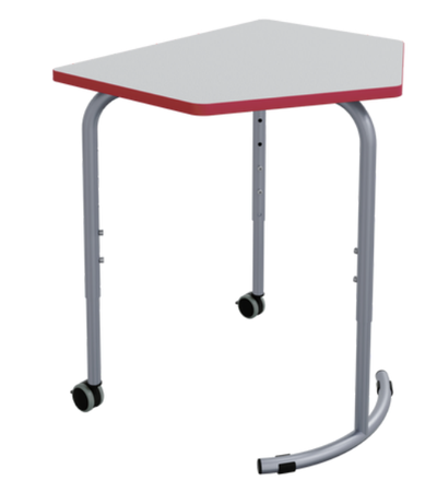 Стол мобильный пятиугольный регулируемый без колес