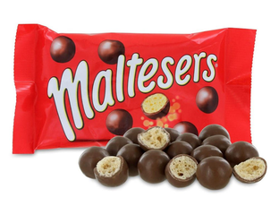 Шоколадные шарики Мальтизерс, 37гр - заказать драже Maltesers оптом с ...