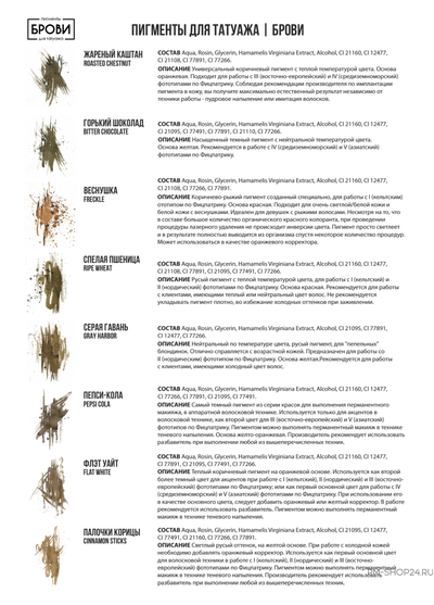 Брови. Веснушка